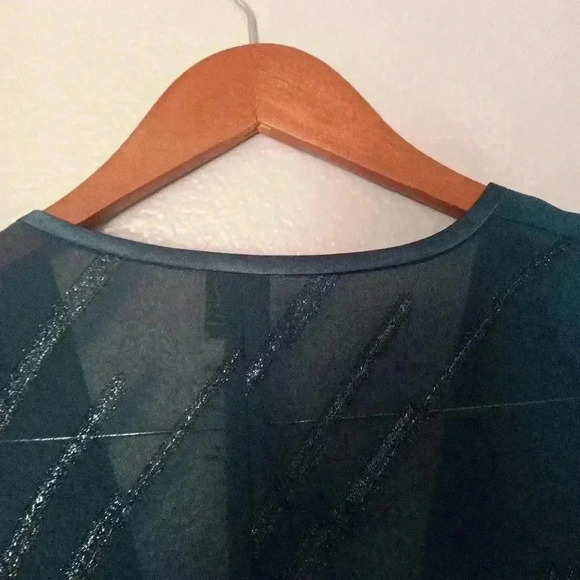 R&M Richards by Karen Kwong Blouse/Jacket Size 14 - Picture 10 of 16